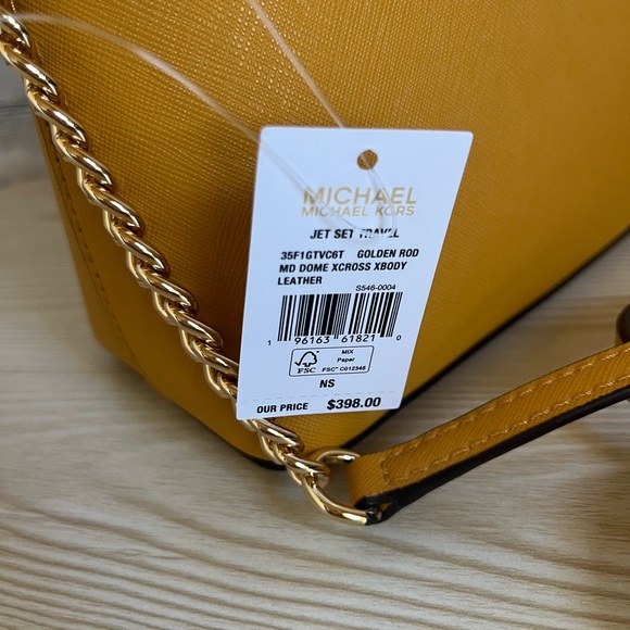 Michael Kors Golden Rod Dome Crossbody - Picture 7 of 10